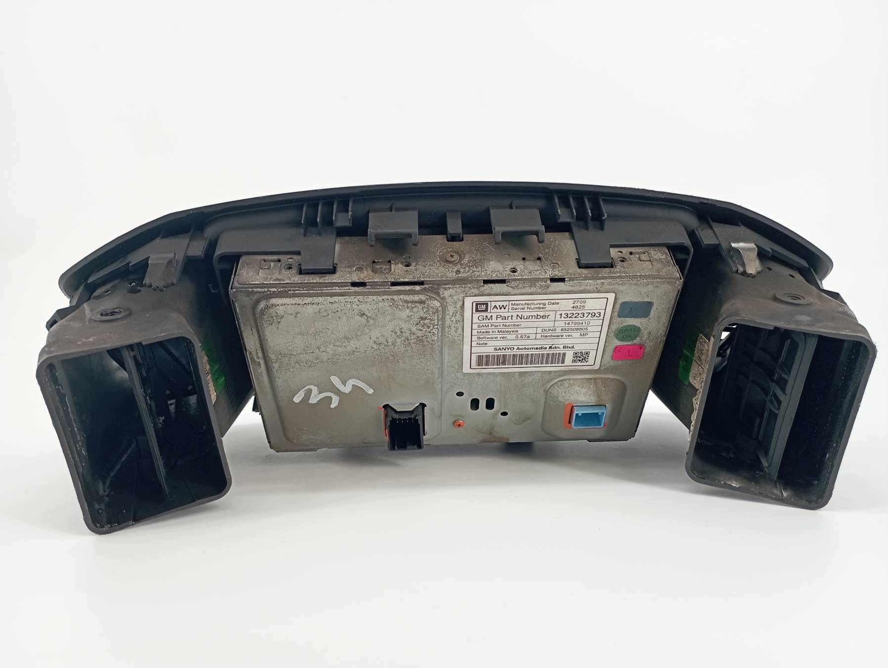 display KRATKI switch 13223793 Opel Insignia and (2008-2017 ) A