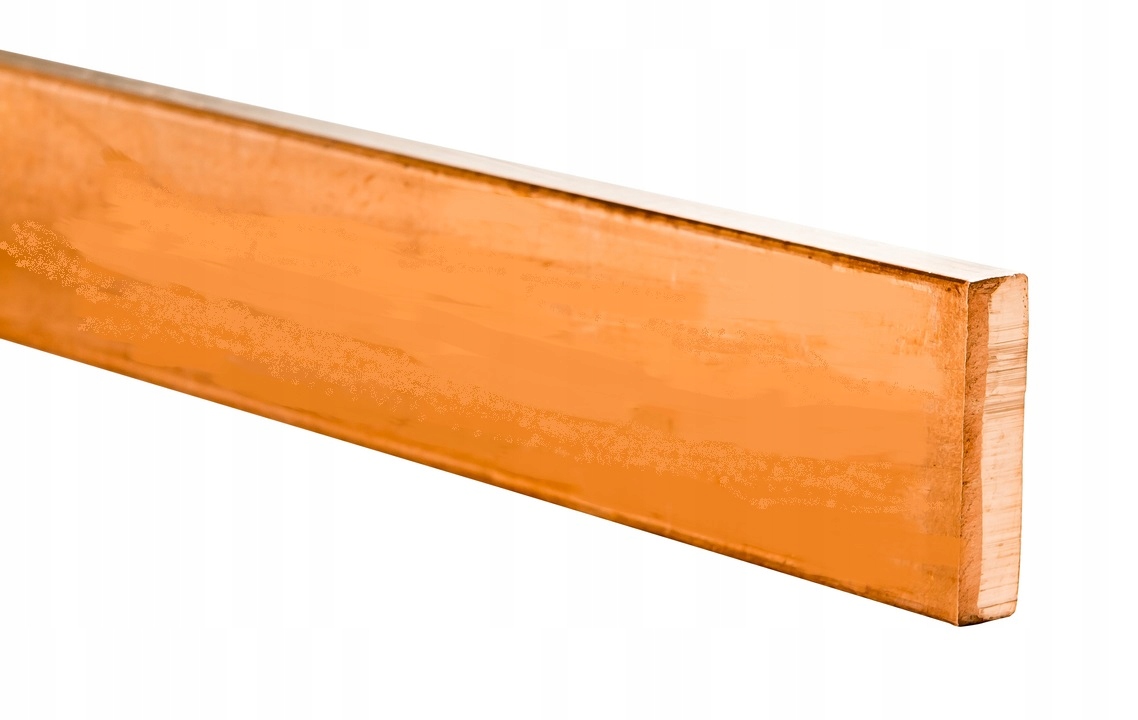 Płaskownik miedziany 80x10 mm, 1mb