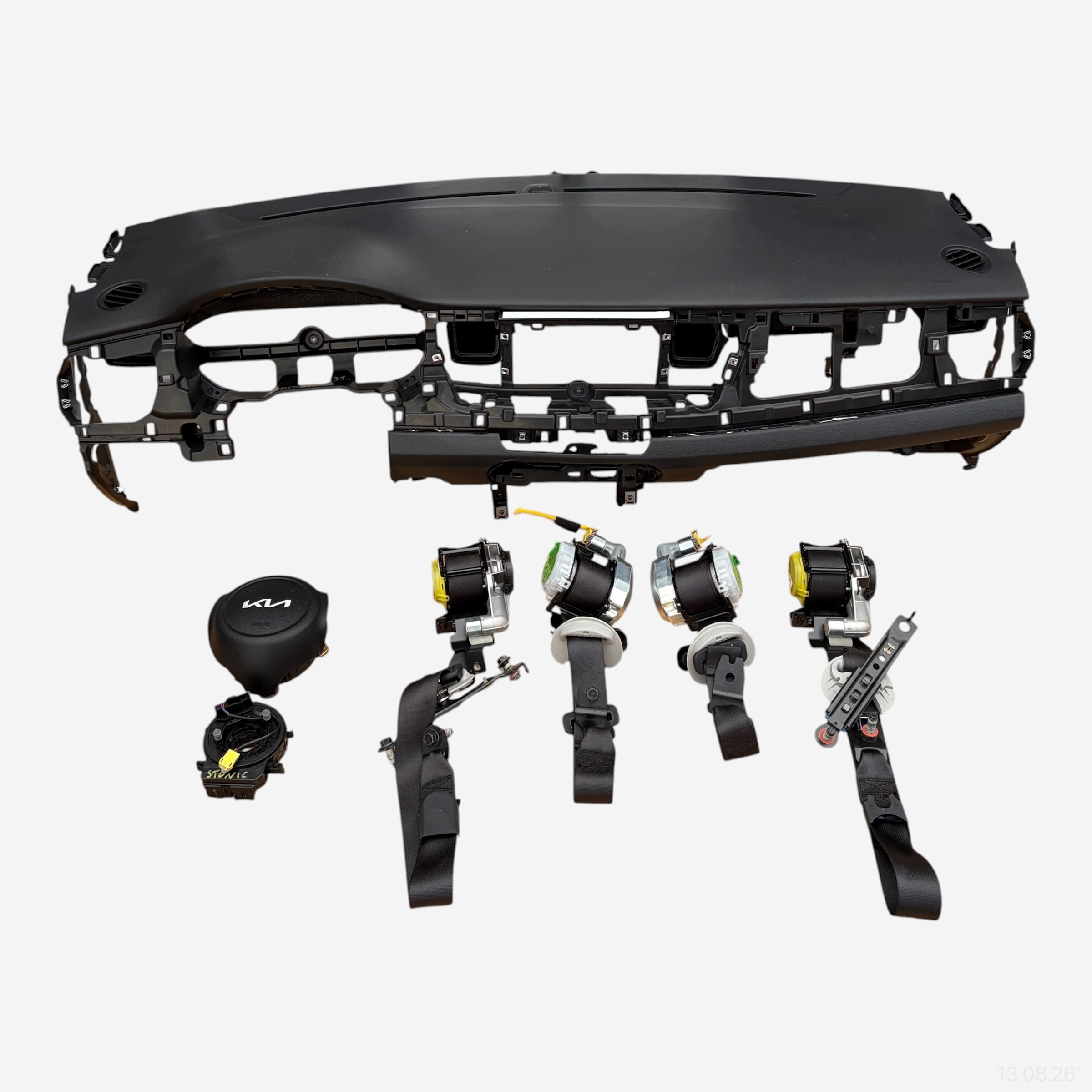 dashboard complete airbag console tension belts KIA STONIC LIFT 2021 ROK