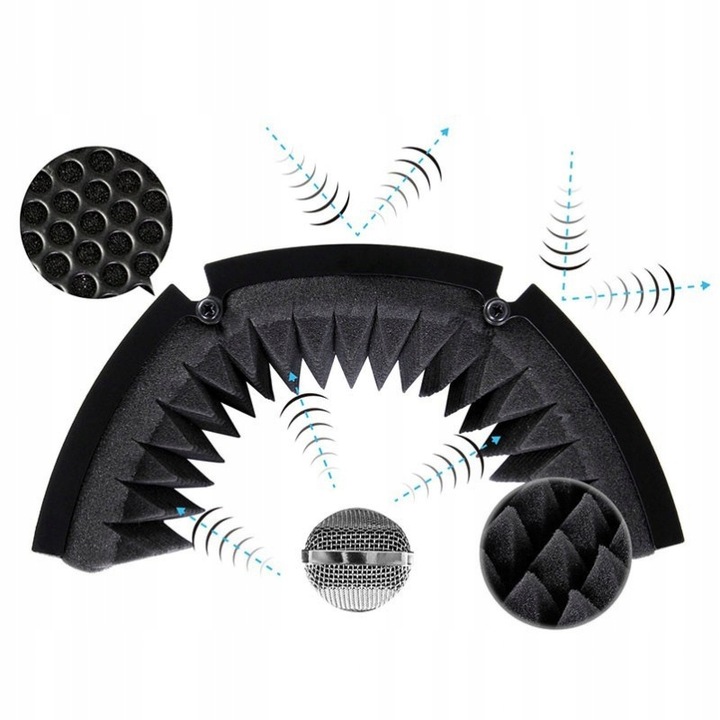 KABINA AKUSTYCZNA SCREEN FILTR DO MIKROFONU EKRAN Rodzaj inny