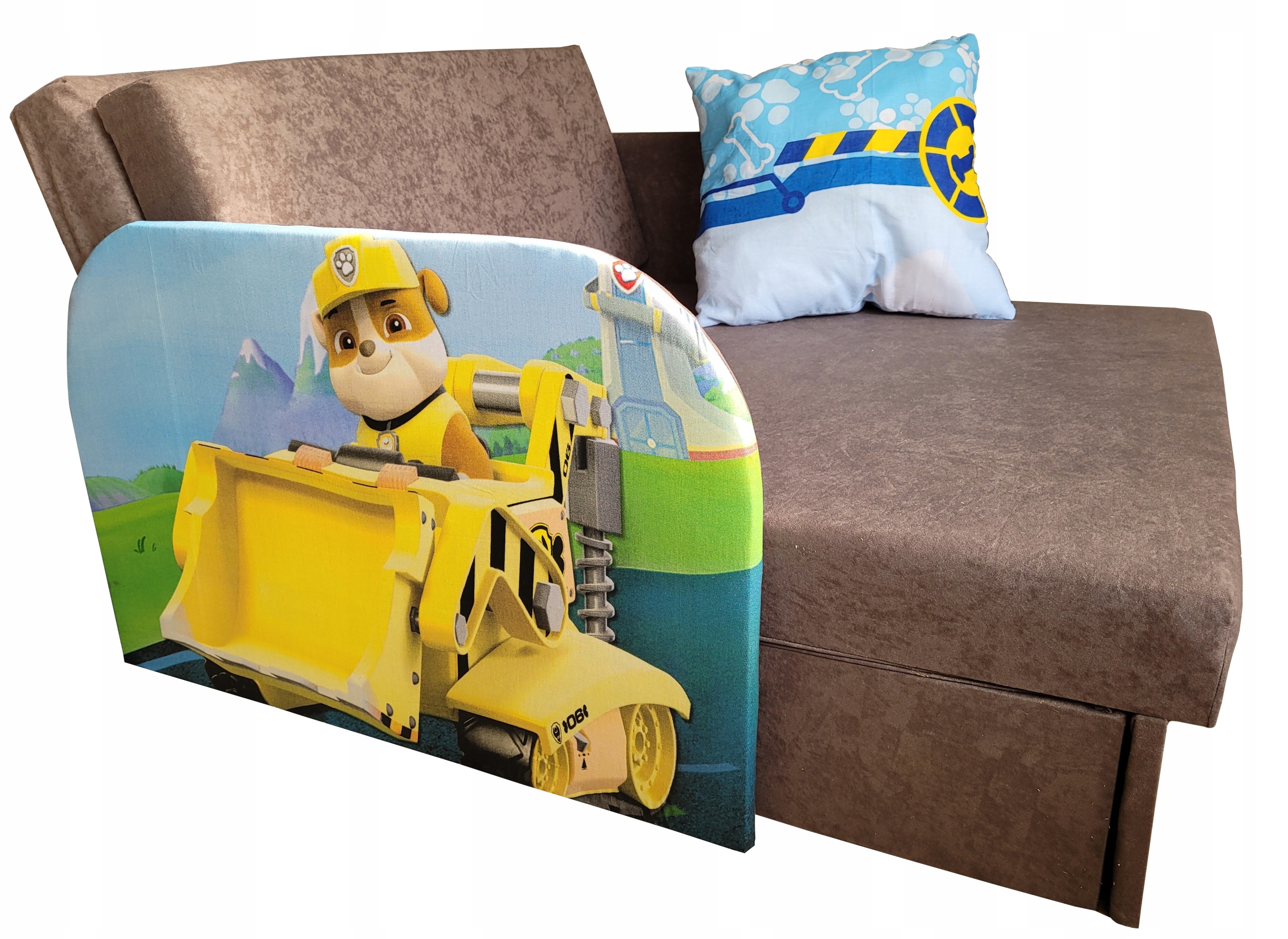 PSI PATROL Łóżko dziecięce Tapczanik narożnik