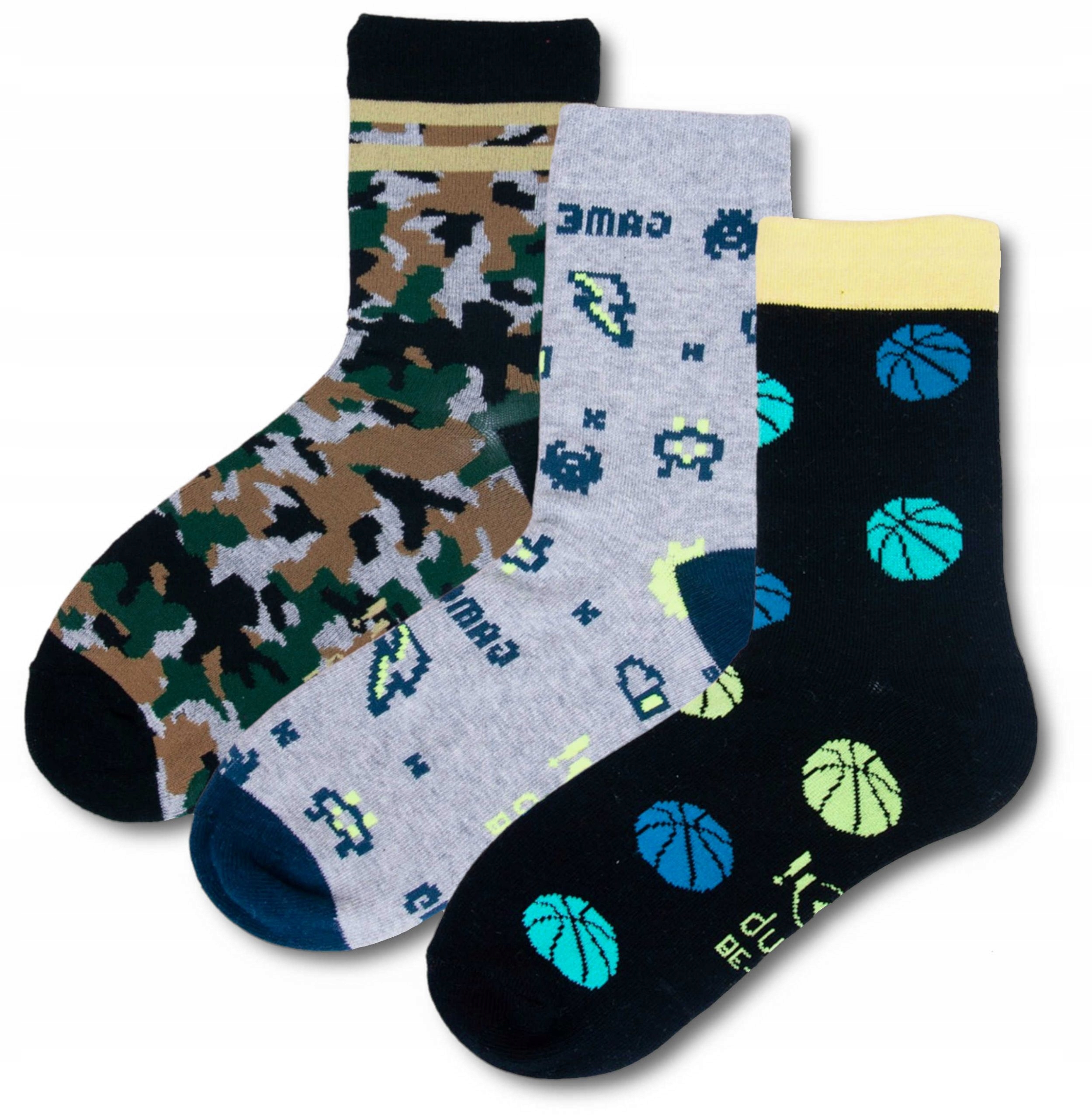 

3-PAK Skarpetki do przedszkola Długie 27-30 98-104