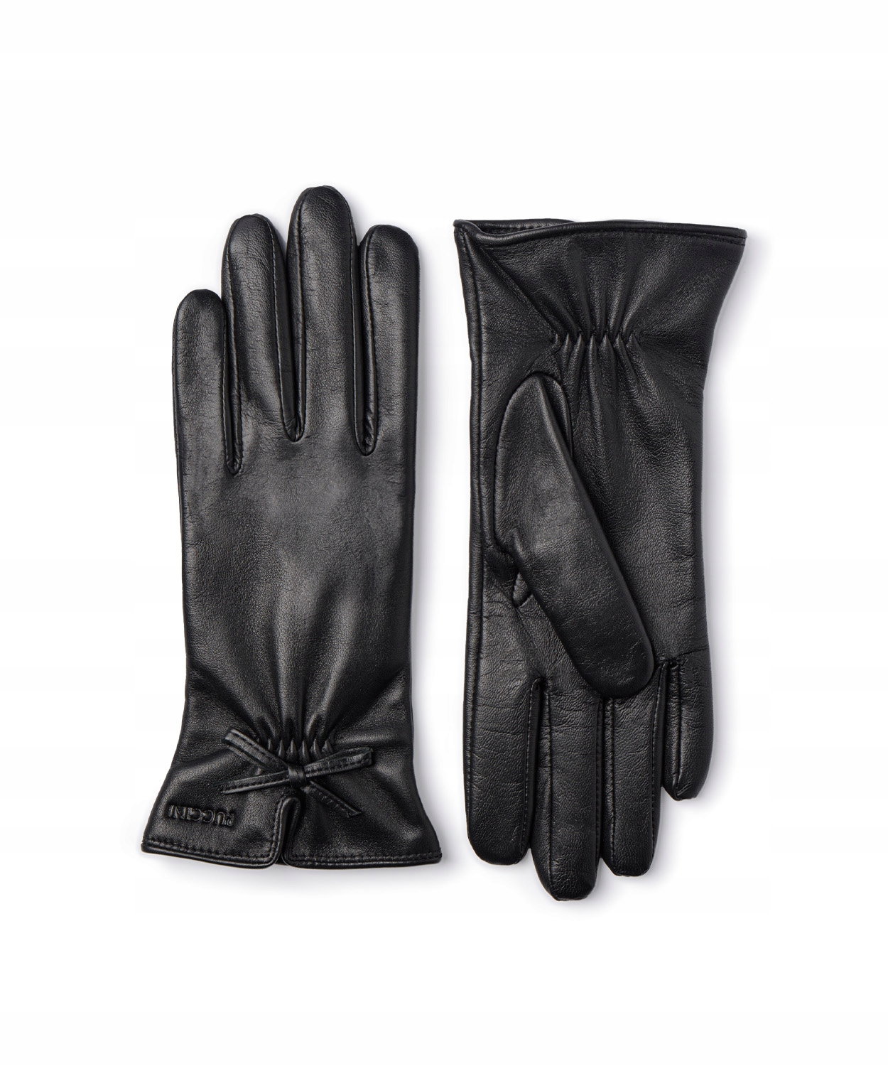 Dámské kožené rukavice jako Dárek černé, velikost L Puccini D2086-8-1