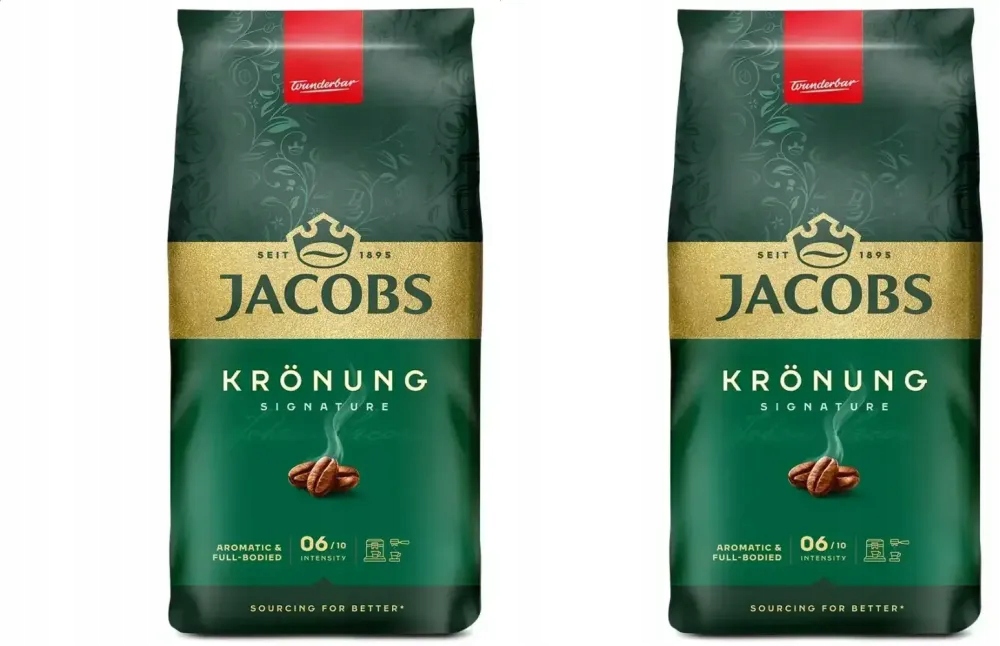 1kg Kawa ziarnista Jacobs Kronung Aroma-Bohnen