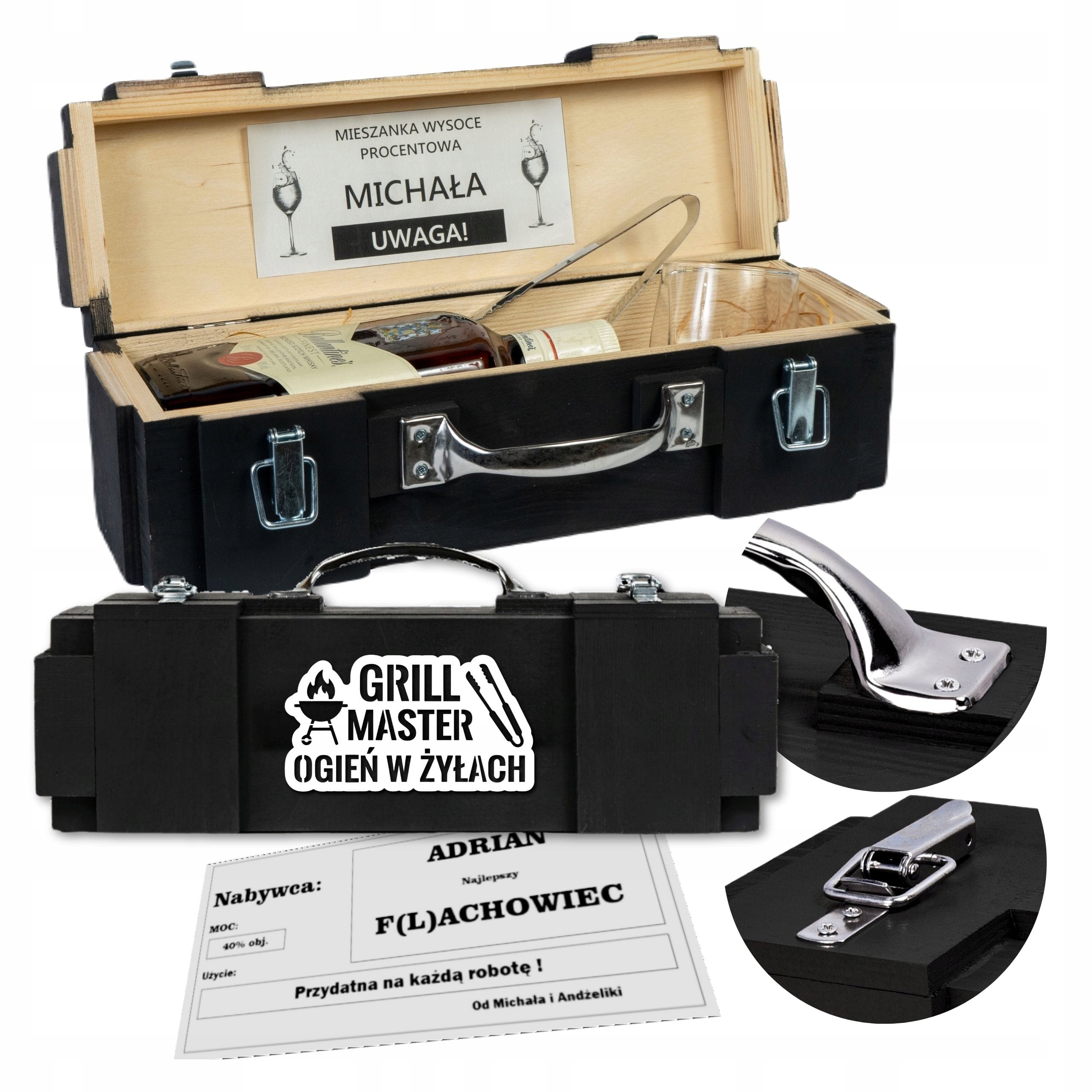 Dárek pro muže, krabička na alkohol, dřevo, pro muže, táta