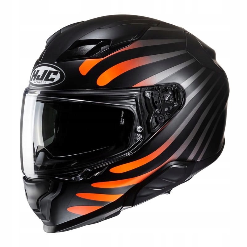 Hjc F71 Zen Black Red Integrálna Motocyklová Prilba Čierna Červená