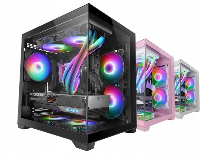 Tacens Počítačová Skříň Mars MC-VIEW2 Black mATX