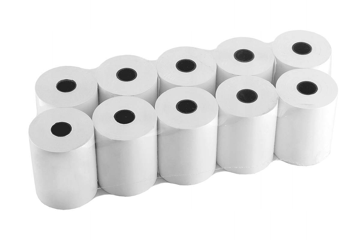 

Papier do kas i drukarek fiskalnych 57mm x 30m
