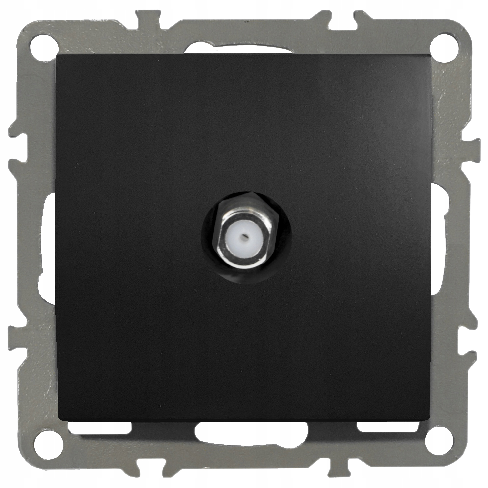 QUADRA GNIAZDO ANTENOWE SATELITARNE SAT F CZARNE