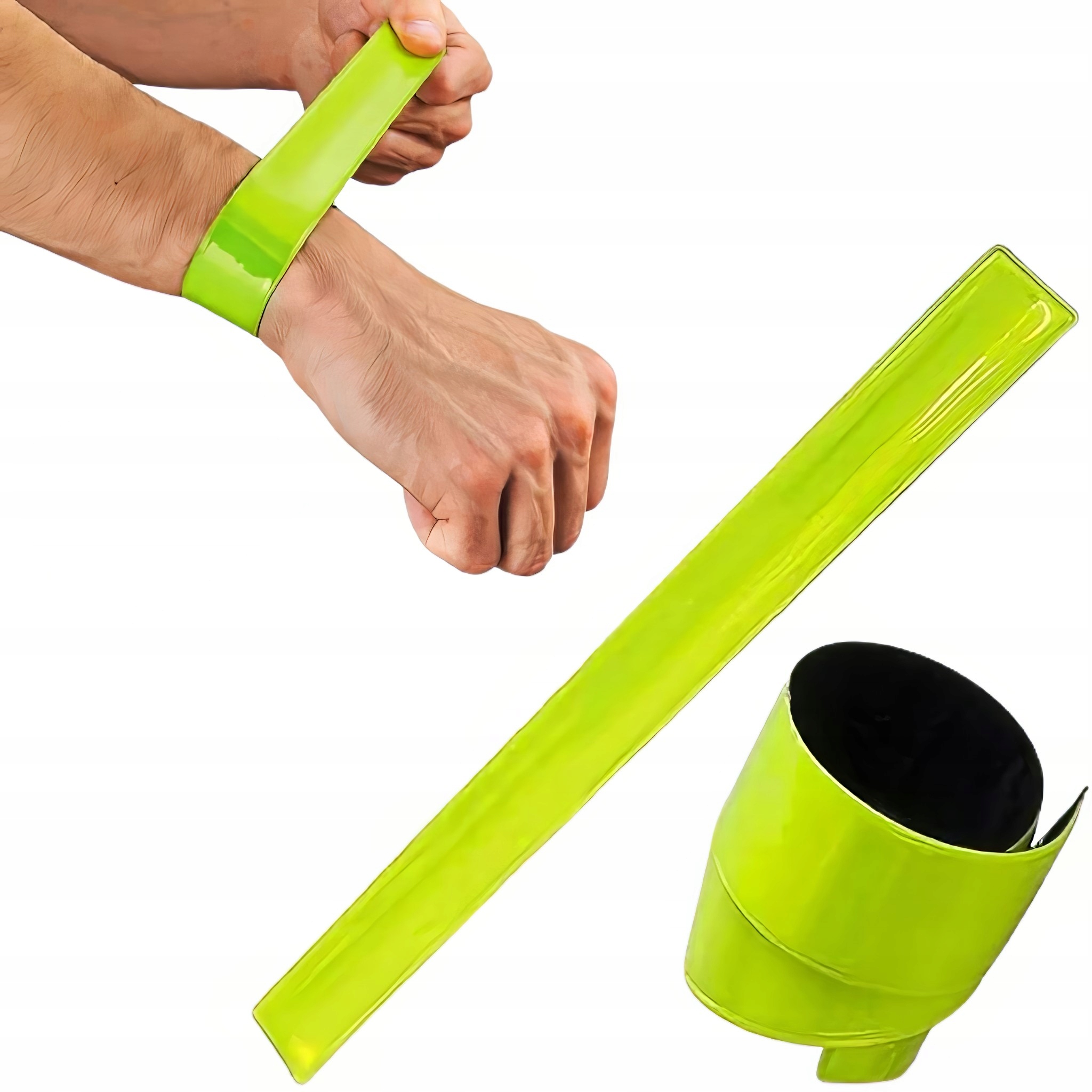 ODBLASK OPASKA ODBLASKOWA SAMOZACISKOWA WIDOCZNOŚĆ BEZPIECZEŃSTWO