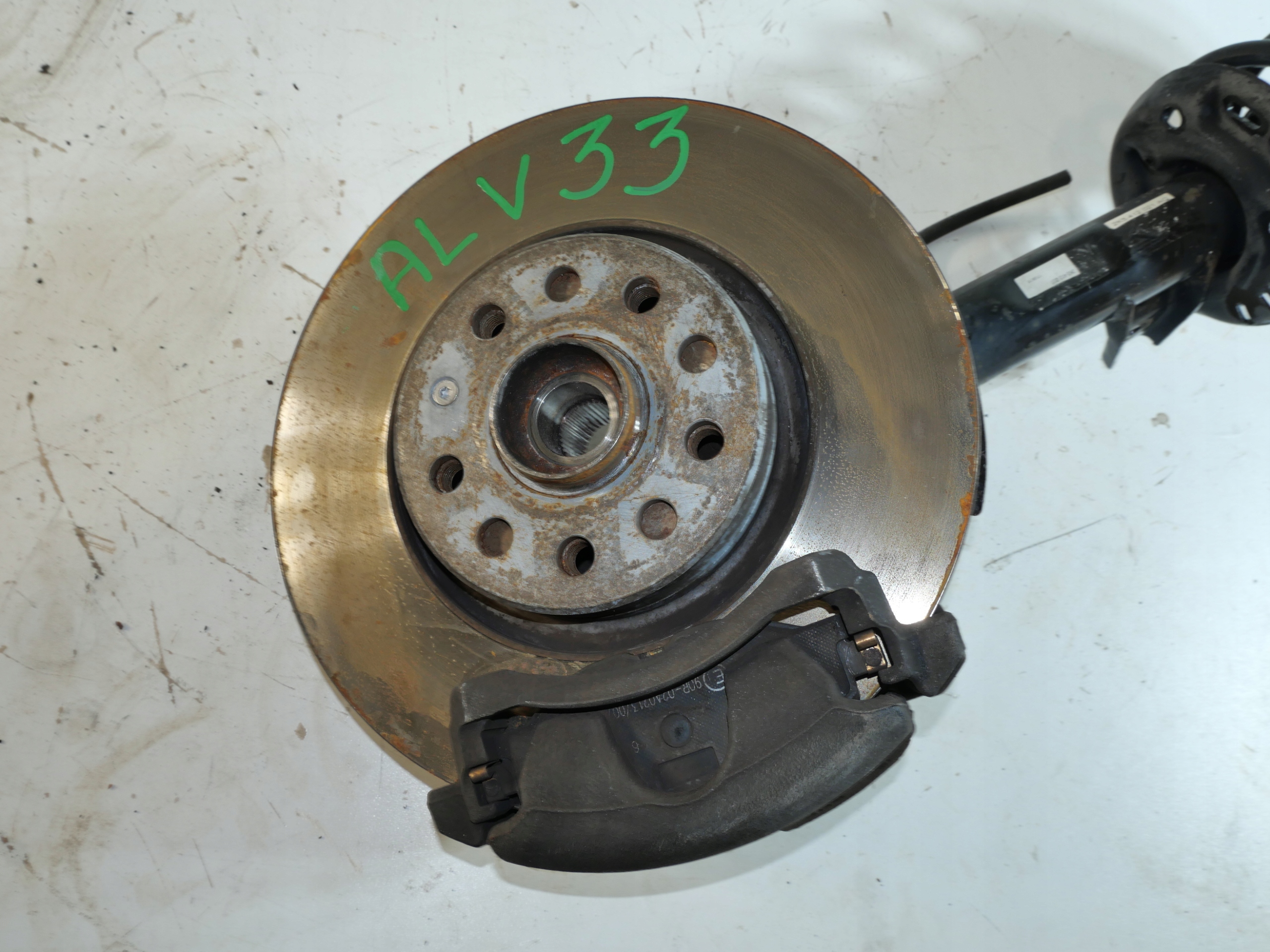 swing McPherson front VW CADDY IV 2K5412021AQ