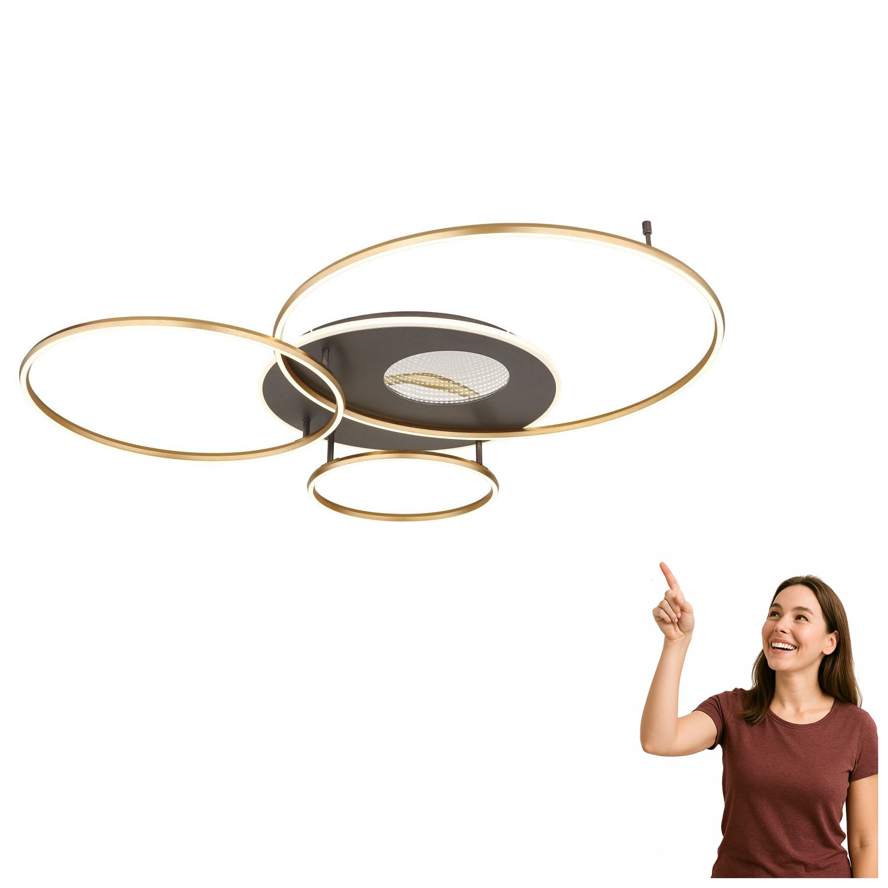 Led stropná lampa 70W Invertina 48466-70 Globo