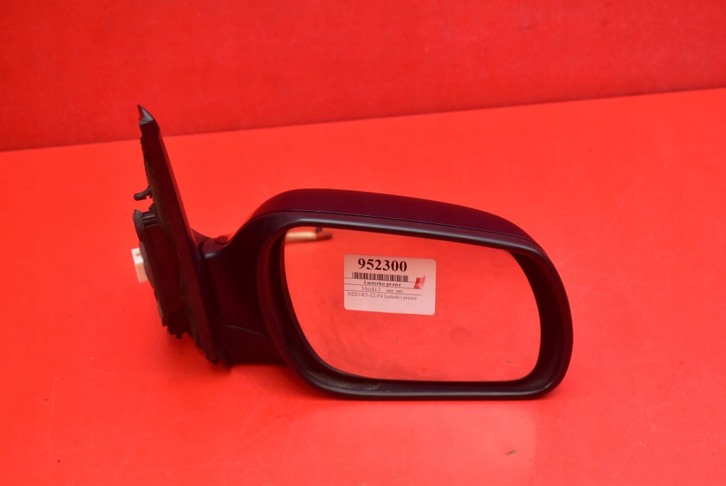 mirror right GRANATOWE EU 014202 MAZDA 2 II DY 03-05 5 PIN