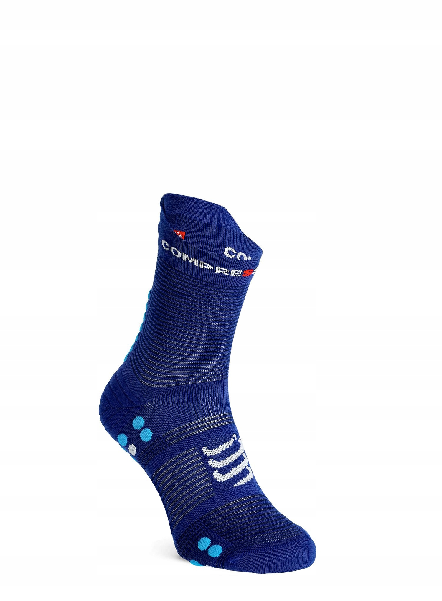 Ponožky Compressport Pro Racing Socks v4.0 Run High sodalite/blue 45-47