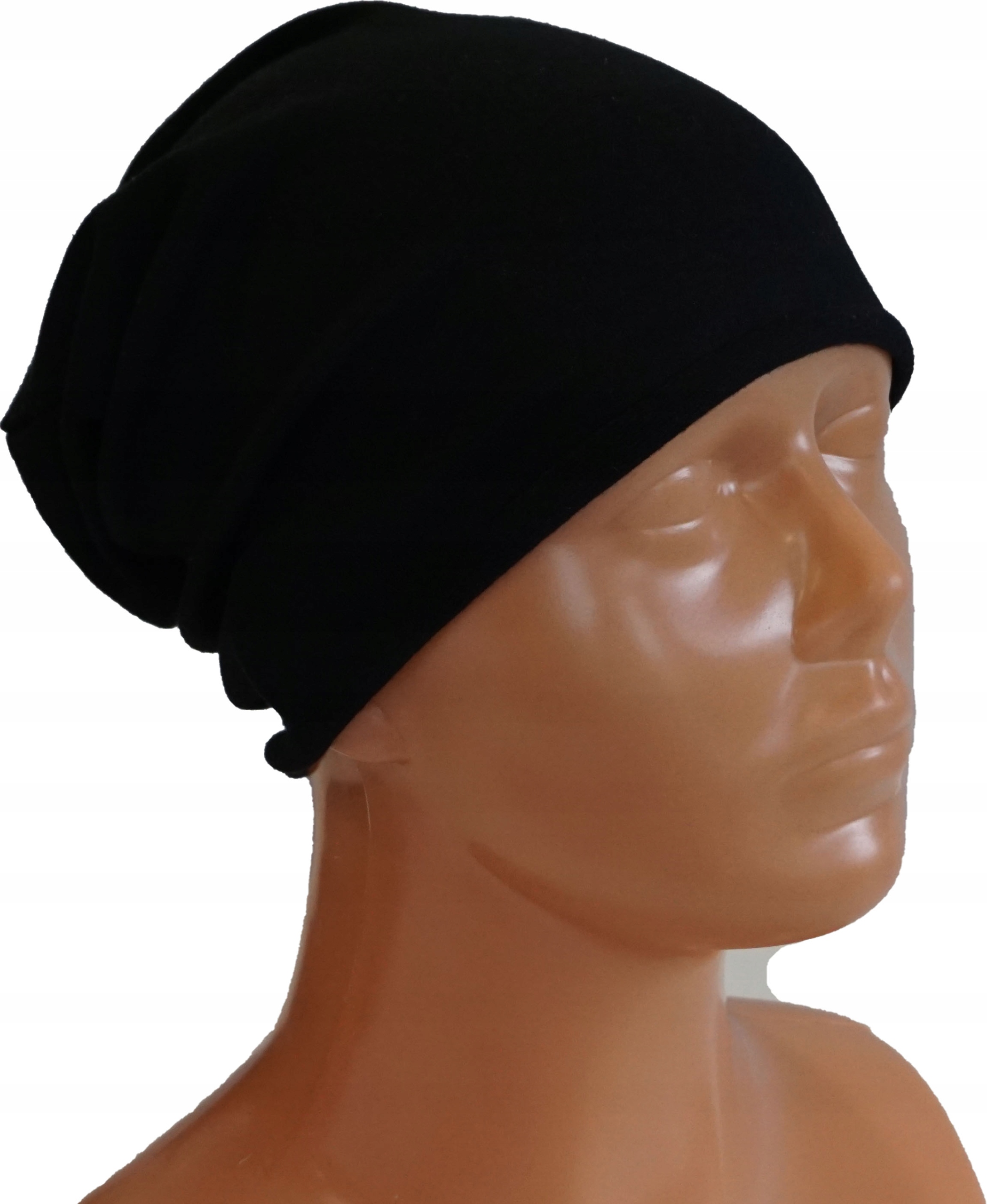 

Czapka damska beanie smerfetka uniwersalna bawełna