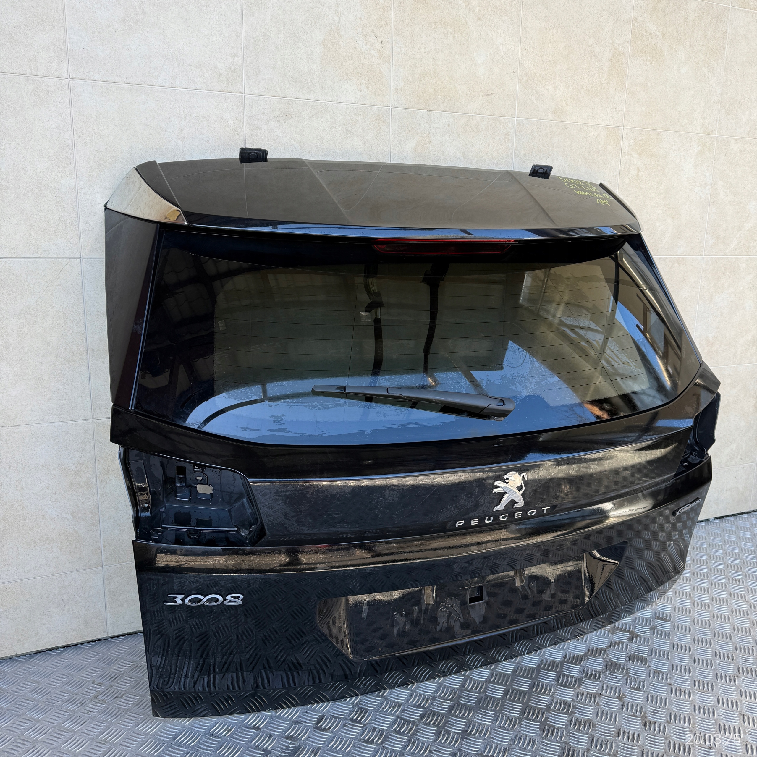 boot doors complete PEUGEOT 3008 II GT-LINE 2017 ROK KAMERA