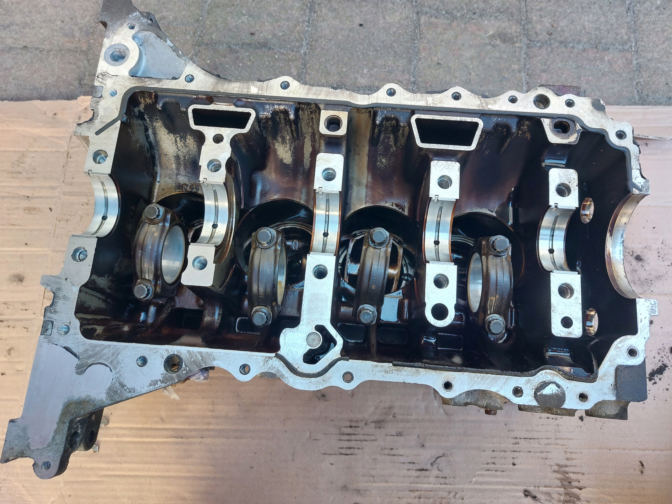BLOK Motore pistoni MINI R60 1.6 B N16B16A 13r