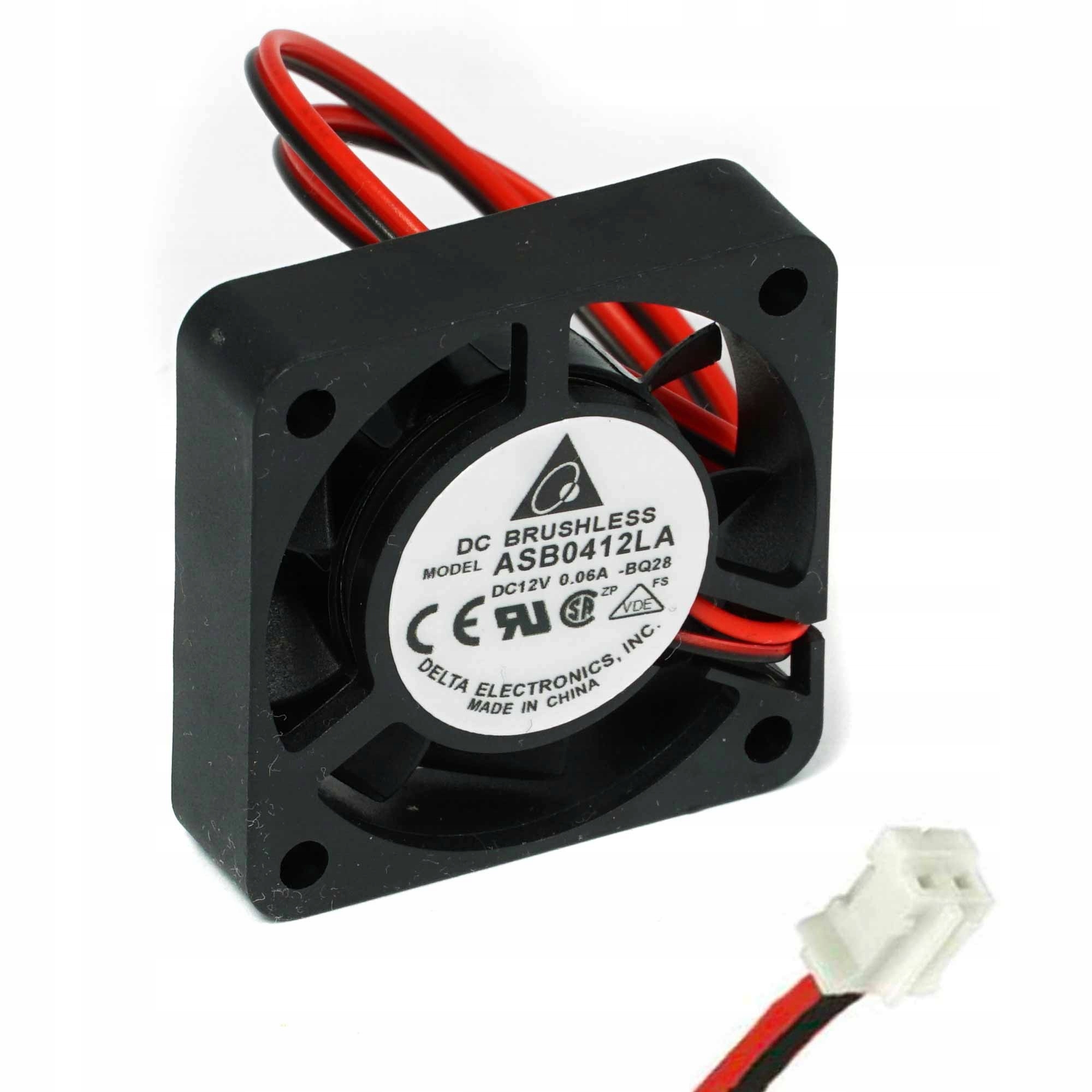 

Wentylator wiatrak cichy 4010 40x10x10mm 12V 2pin