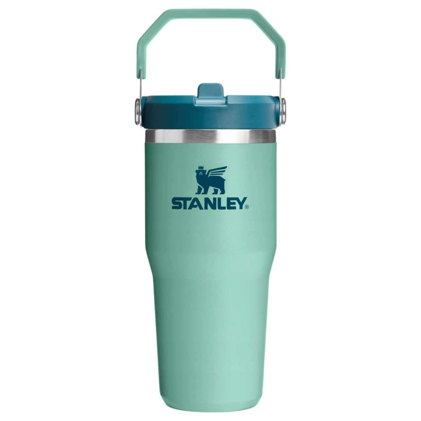 Hrnek IceFlow Flip Straw 0.41L Spring Green Zelený One size Stanley