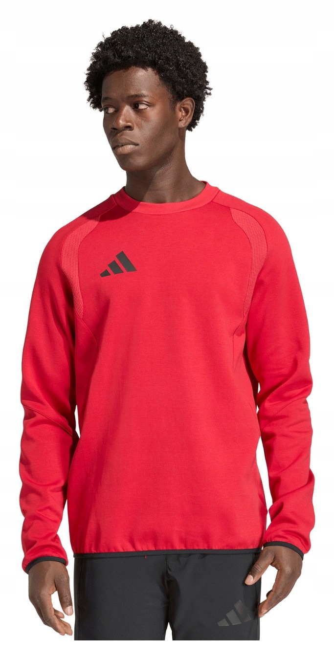 Mikina Adidas Teamwear Tiro 26 Travel Crew červená KD3324 vel. L