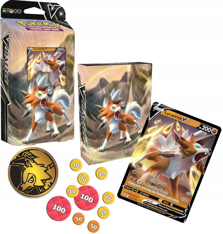 

Pokemon Trading Card Game V Battle Lycanroc Karty
