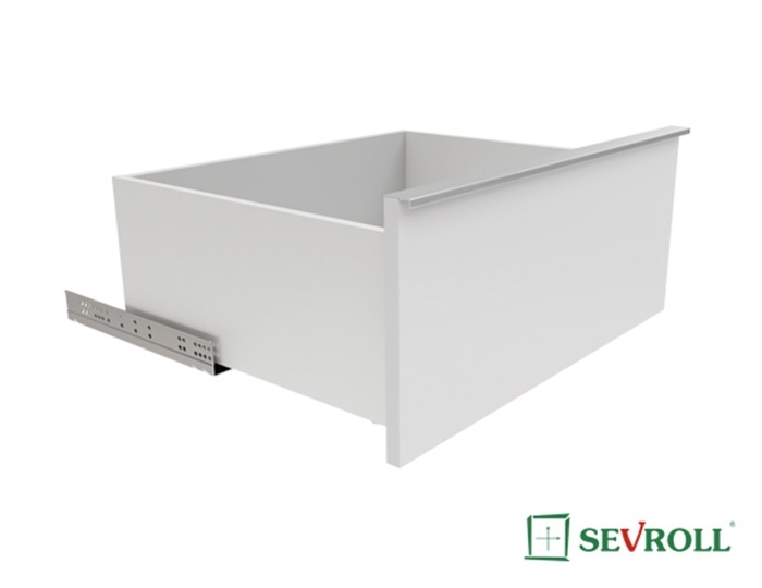 

Szuflada Sevrollbox Slim 3D Pro H213 L-500mm Biała