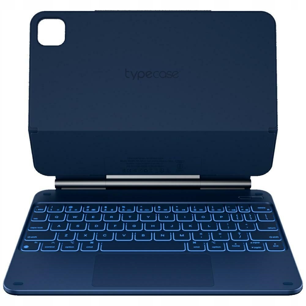 Typecase Edge Puzdro S Klávesnicou Pre Ipad Air 11'' 2024 2025 Modrý Pacifik