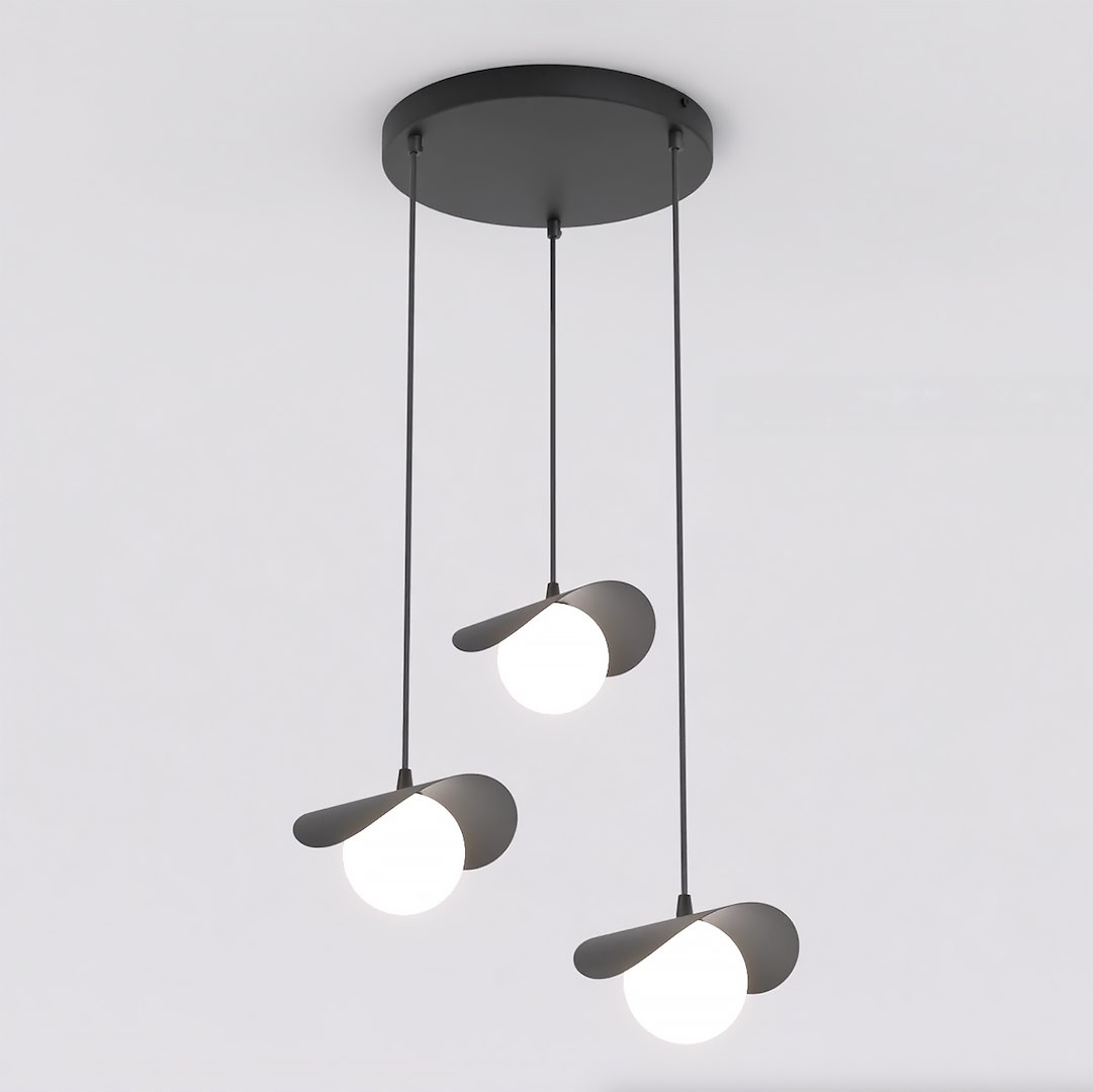 Emibig Ritual 3 Prem Black Závěsná/stropní lampa černá G9 8W Max Led bílá
