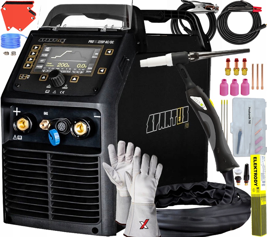 Profesionální Svářečka Spartus Tig Hf Ac/dc 200A