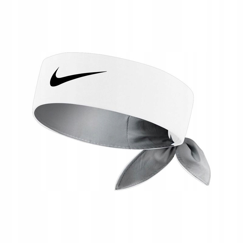 Opaska Wiązana Nike Tennis Dri-fit Headband White