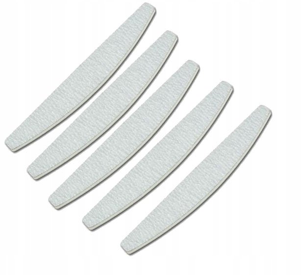 5 x PILNIK DO PAZNOKCI DWUSTRONNY ŁÓDKA 100/180