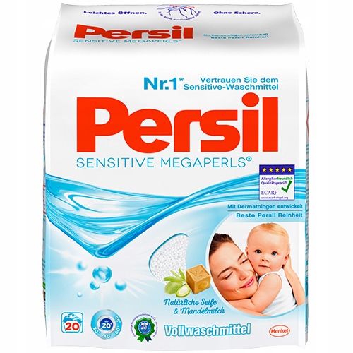 

Persil Sensitive Megaperls Proszek 18 Prań 1,33 Kg
