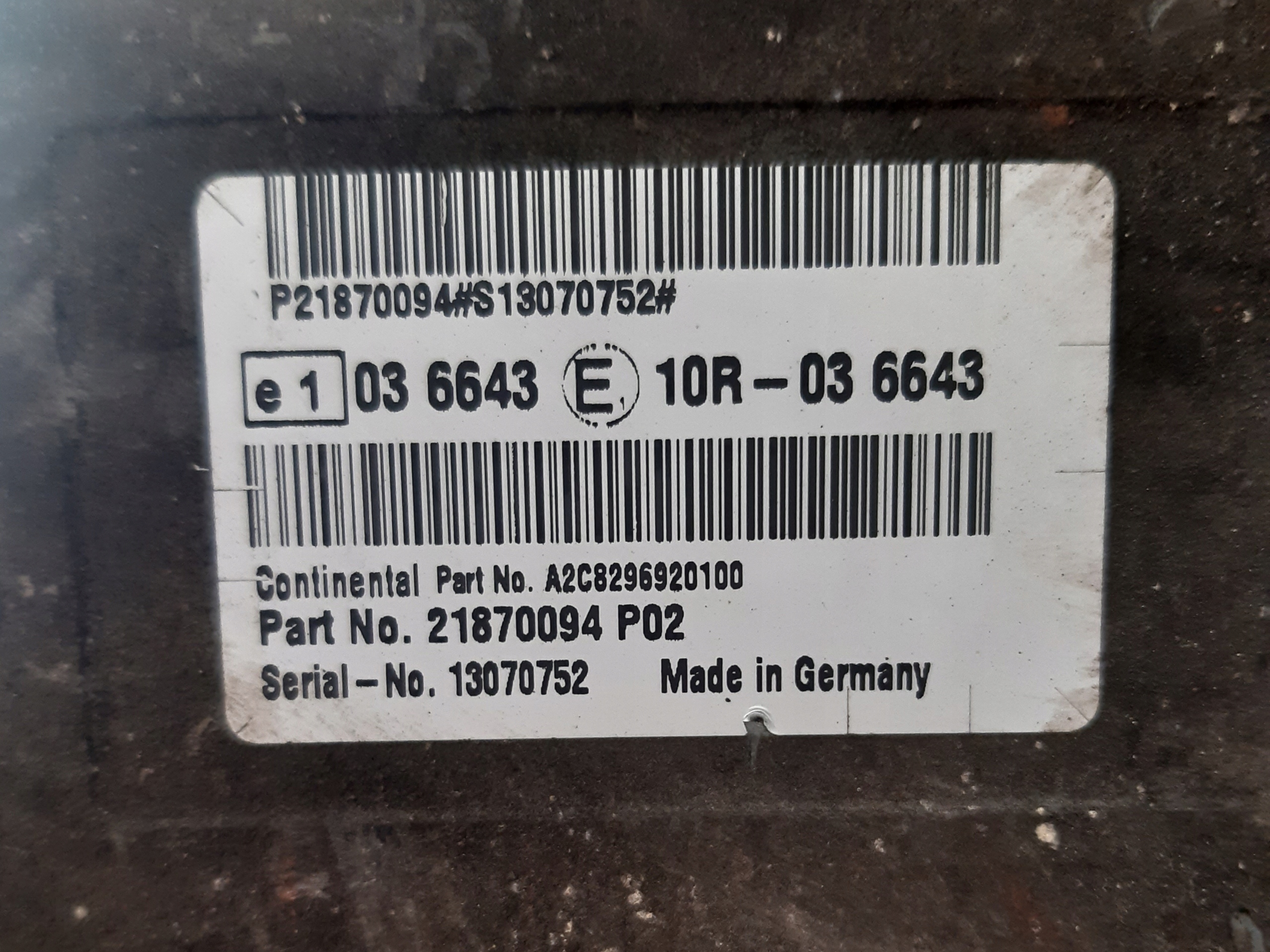 KASETA MODUŁ ADBLUE STEROWNIK AD BLUE VOLVO FH 4 FM RENAULT GAMA T RANGE C Producent części Volvo OE