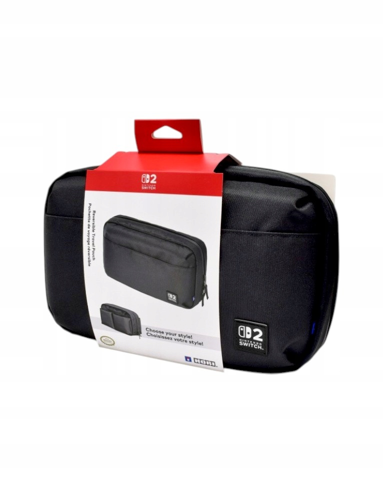 Hori Dwustronna Torba Podróżna (czarna) Do Konsoli Nintendo Switch 2
