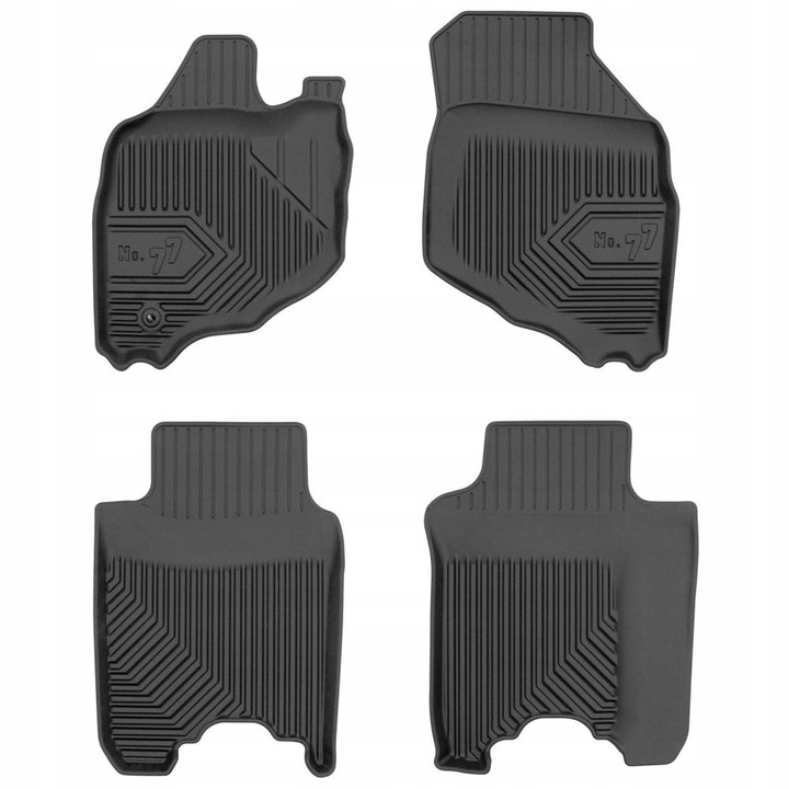 Gumové Koberce Honda Jazz 2 2002-2008 Korytka 77