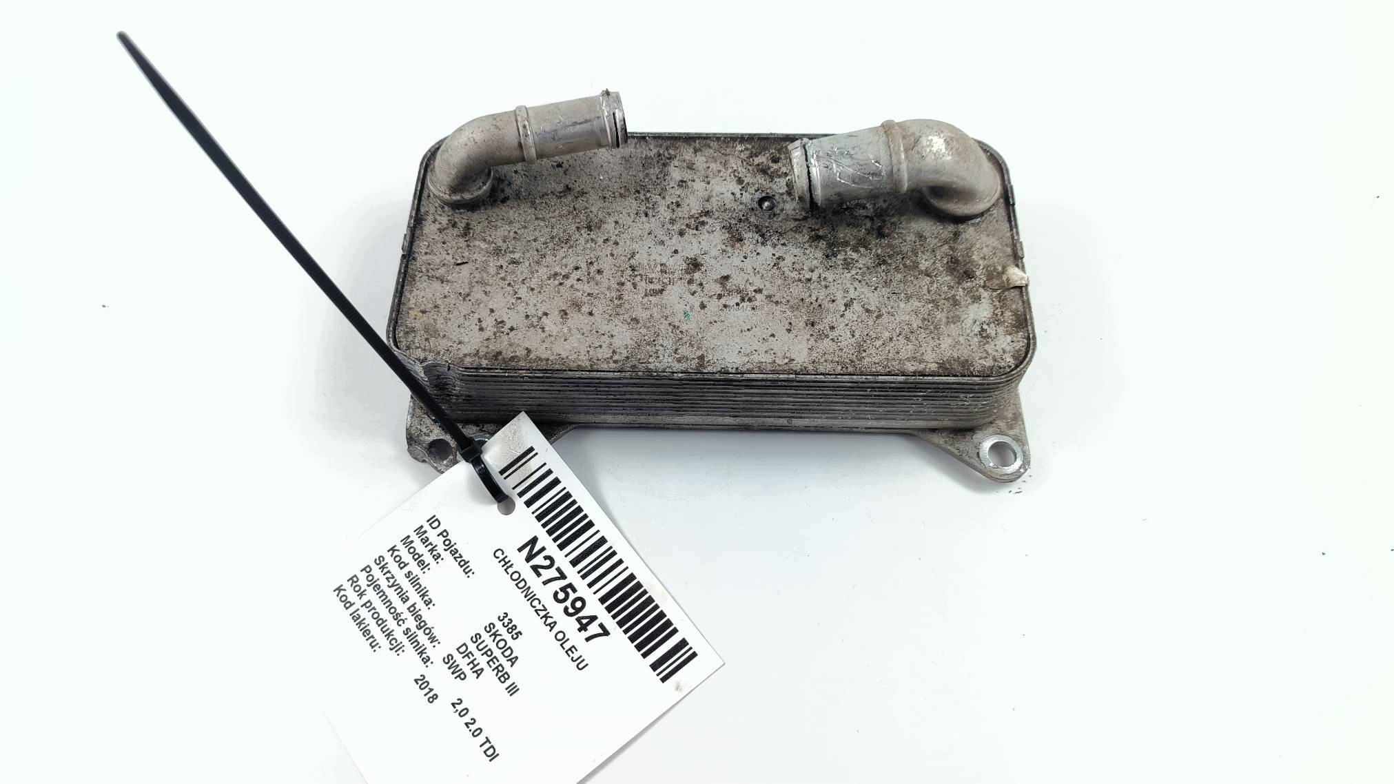 radiatore olio 2.0 TDI SKODA SUPERB III