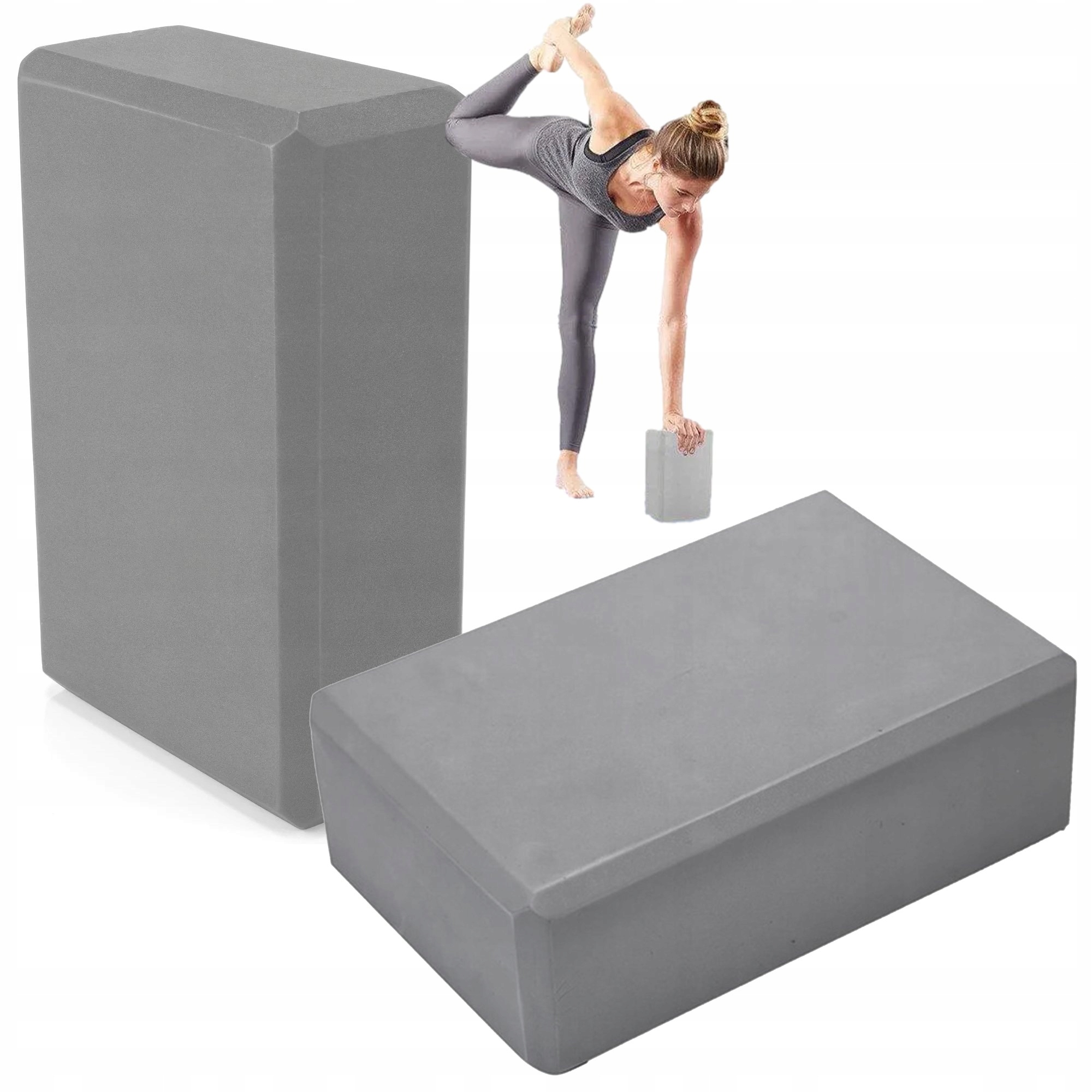 BLOK DO JOGI ĆWICZEŃ KOSTKA KLOCEK YOGA
