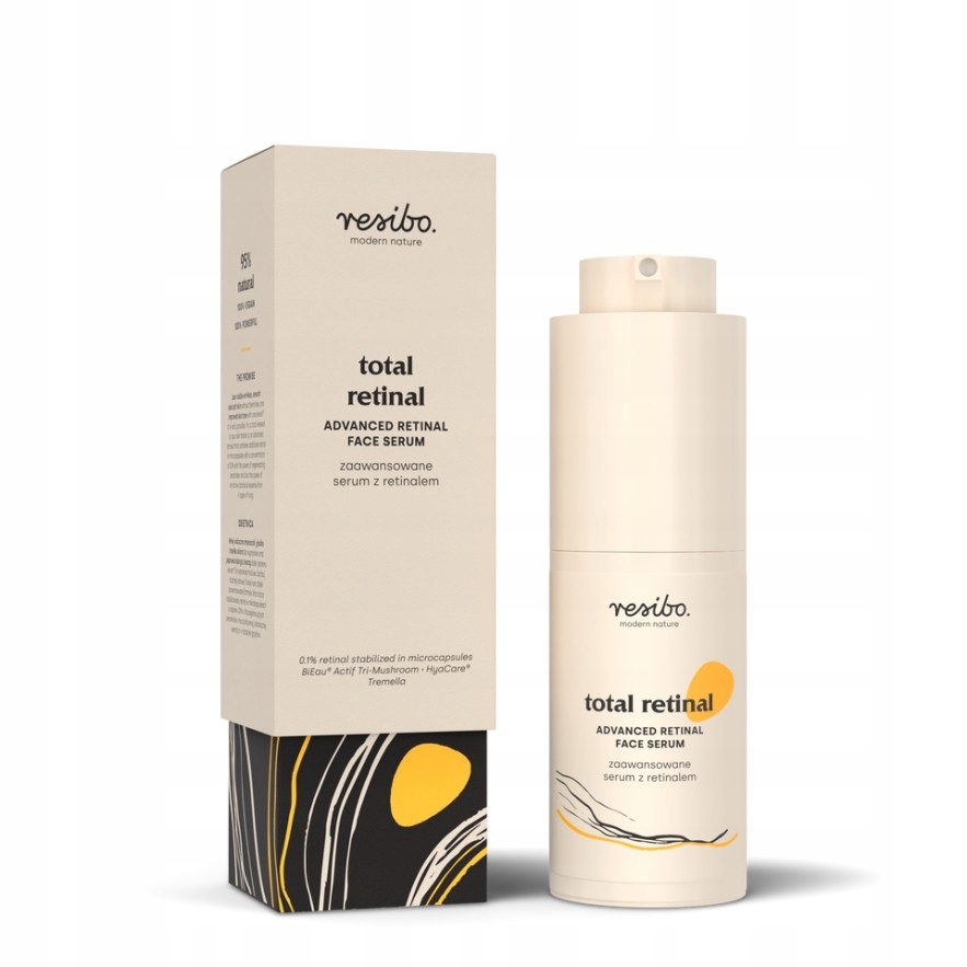 Resibo, Total Retinal – pokročilé sérum s retinalem 0,1%, 30 ml