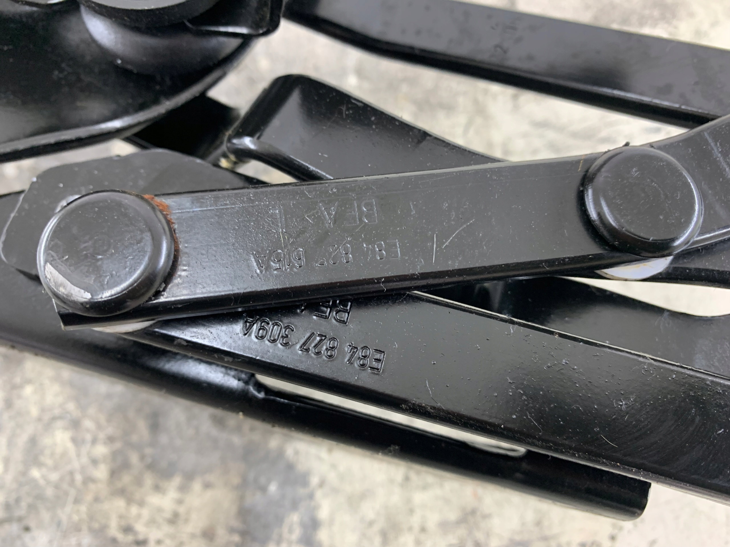 RENAULT MEGANE II CABRIO hinge roofs bonnet boot left