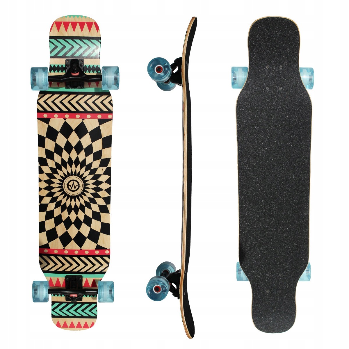 Longboard Native Javorový 107 CM 42 Palců Dlouhá Deska Pro Jízdu