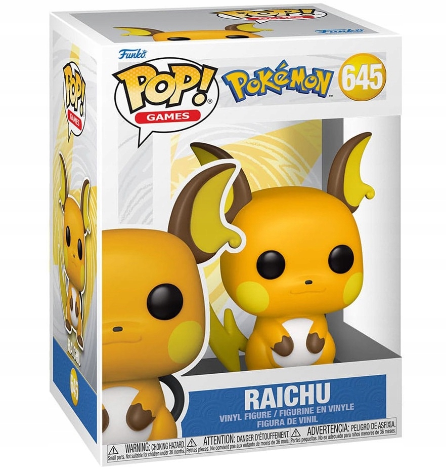 Figurka Funko Pop 645 Raichu Pokemon Marka Funko Pop!