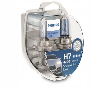 

Philips H7 White Vision Ultra 4200K 2x W5W New