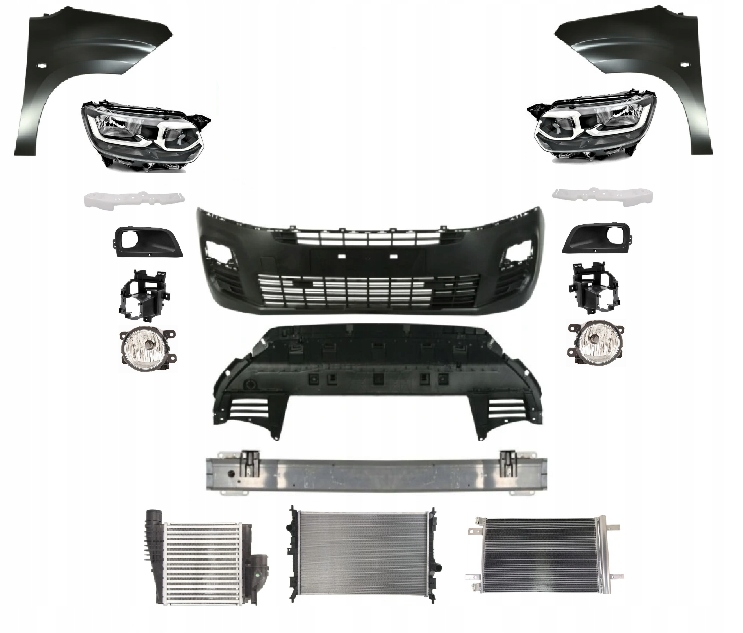 CITROEN BERLINGO III 3 2018+ KOMPLETNY PRZÓD MASKA