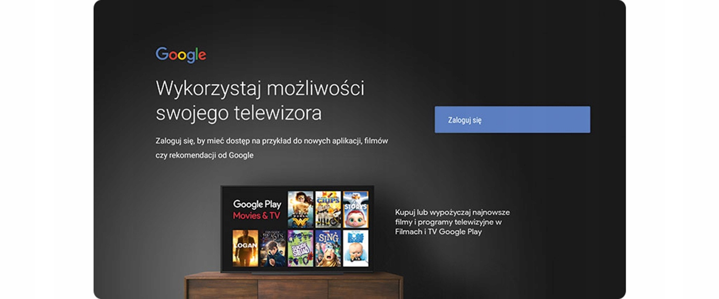 ODTWARZACZ MULTIMEDIALNY PLAY NOW TV BOX HDR 4K NETFLIX YOUTUBE ANDROID Stan opakowania oryginalne
