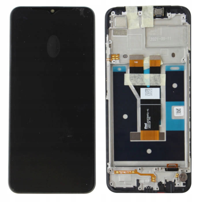 

Oryginał LCD Ekran Ramka Digitizer Realme C11 2021