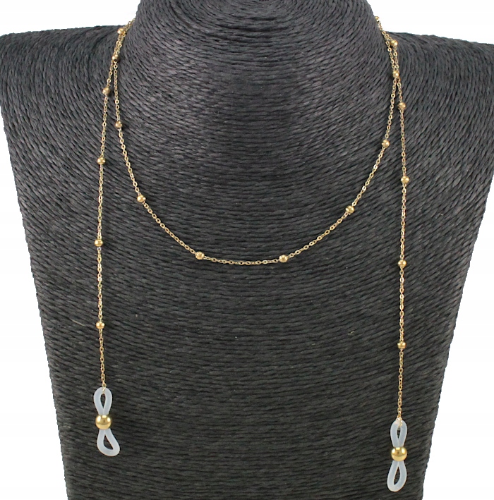 

Łańcuszek Do Okularów Złoty Stal Chirurgiczna 316L