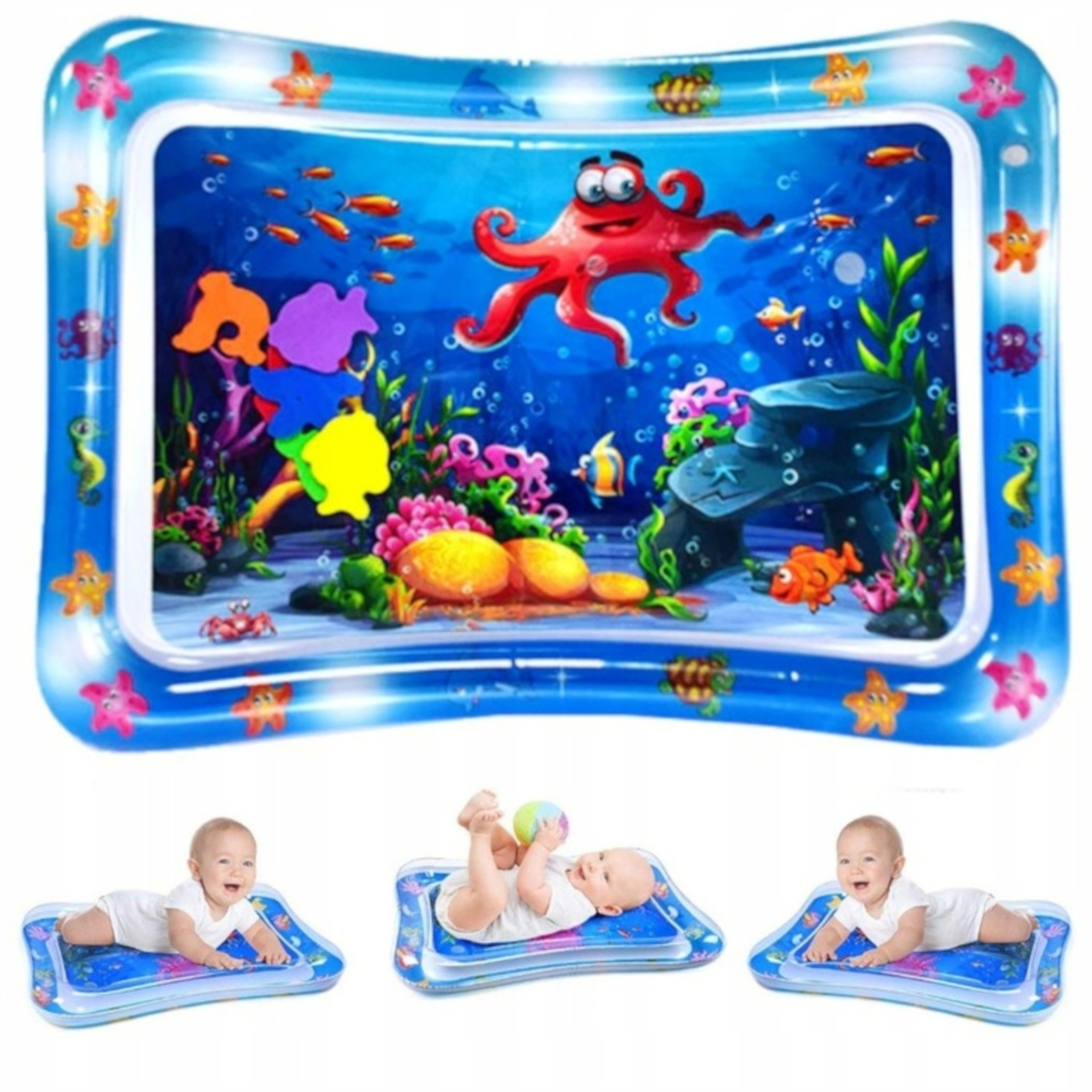 Dmuchana mata wodna sensoryczna dla niemowląt 5727
