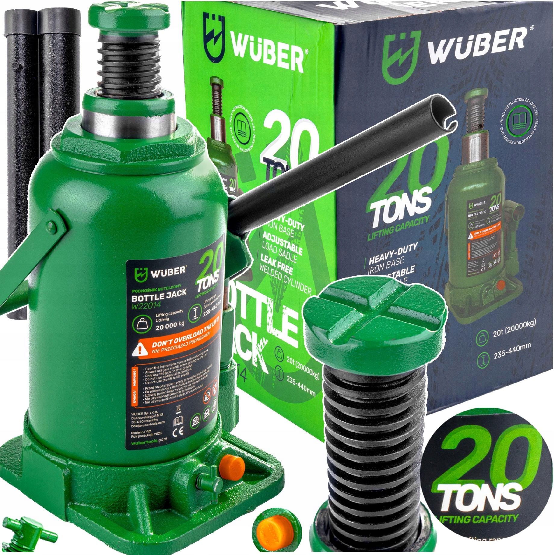 PODNOŚNIK SAMOCHODOWY SŁUPKOWY HYDRAULICZNY LEWAREK ZAWÓR MOCNY 20 TON