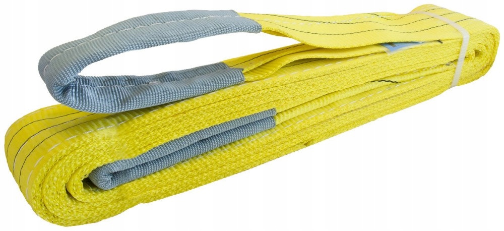 Zawiesie pasowe 3 ton 3M dwuwarstwowe - żółty