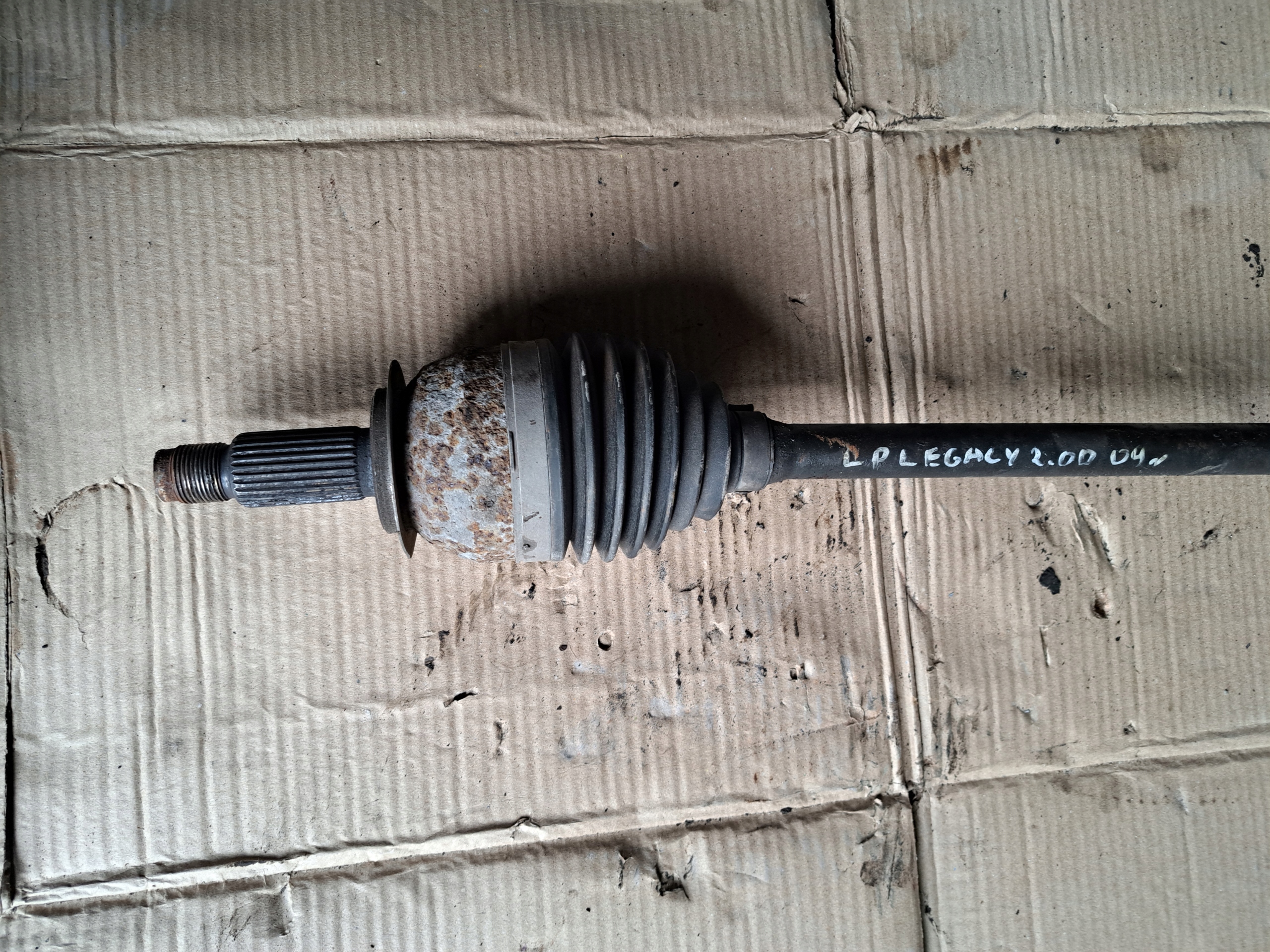 semi-axis left front SUBARU LEGACY IV 2.0 D 09 R.